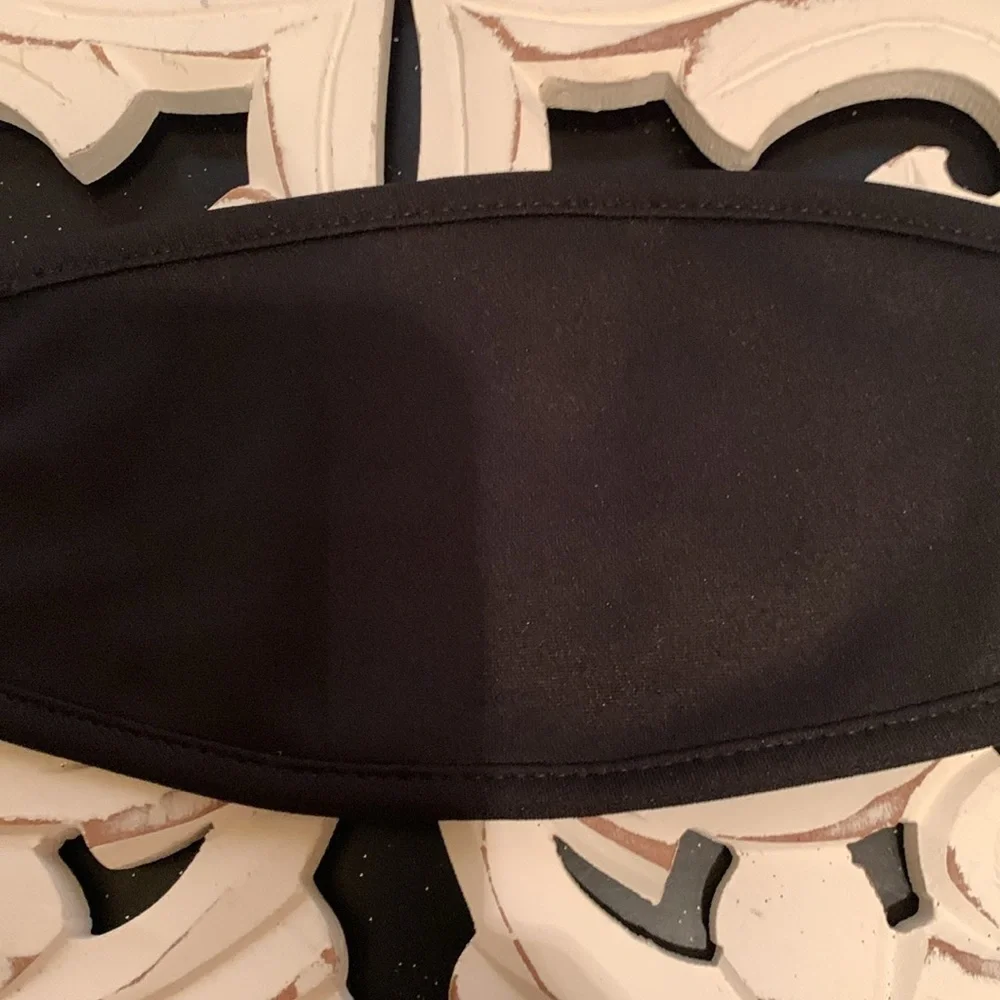 Gym Now Tacos Later Black Stretchy Face Mask NWOT - Picture 4 of 6